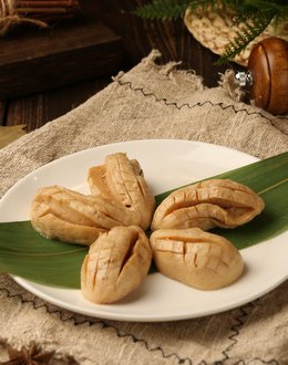 萬國滷味-真空包裝素腰花 Wanguo Luwei must try cold braised food - Vegetarian Gluten Kidneys